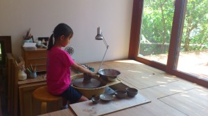 鎌倉アミサマーセミナー陶芸教室11