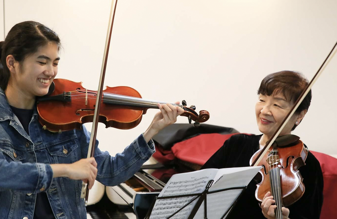 鎌倉アミ音楽教室 ヴァイオリンクラス写真